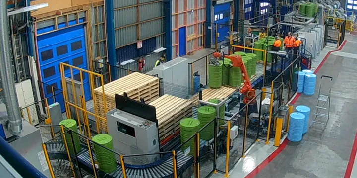 Palletizing and packaging automation