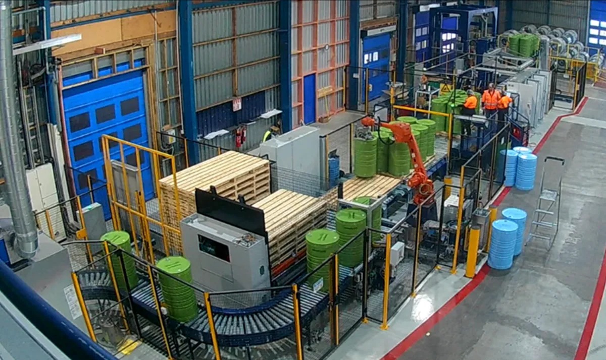 Palletizing and packaging automation by Facteon
