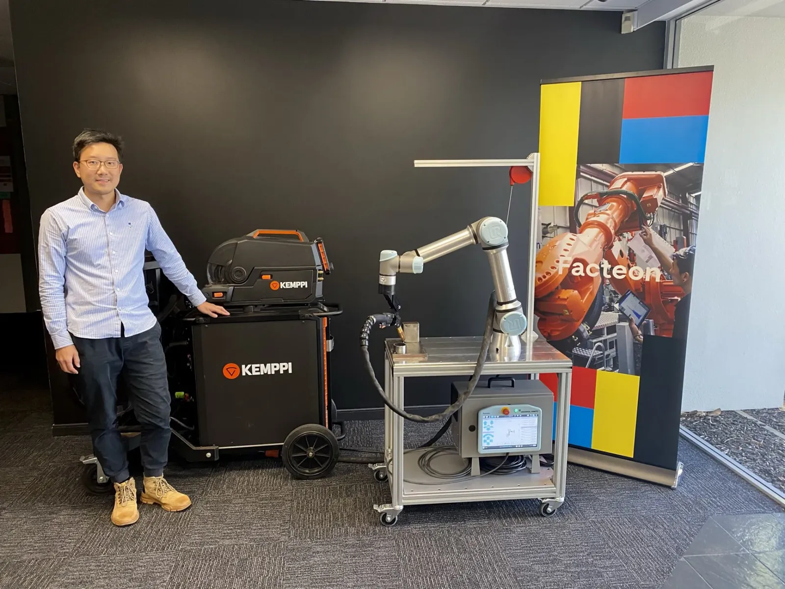 Facteon-Kemppi Welding Cobot Demo